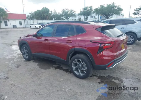 2025 Chevrolet Trax Fwd Lt из США, поврежденный, VIN KL77LHEP2SC101937